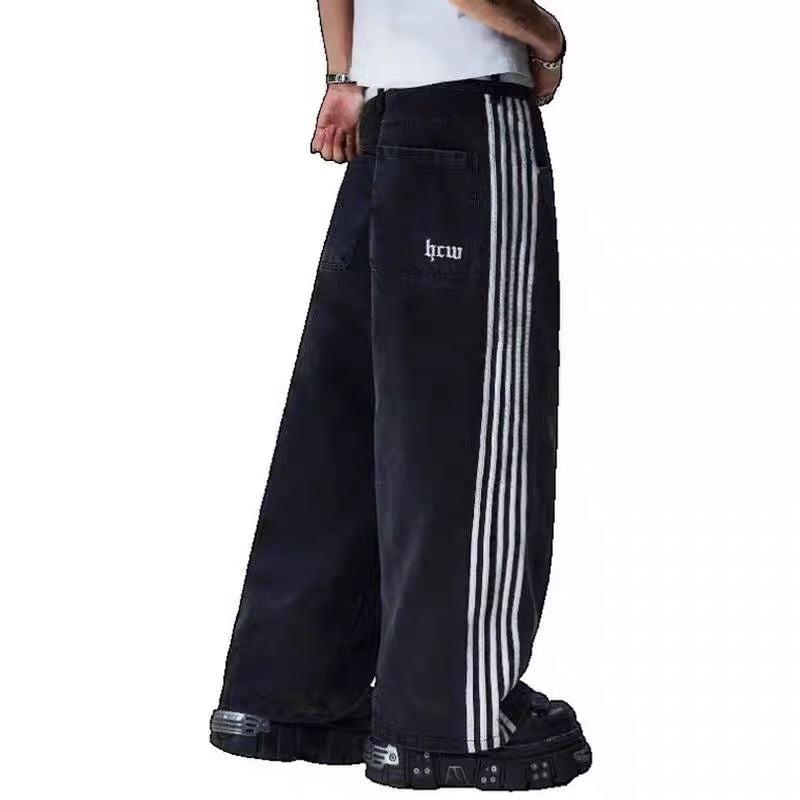 Y2K harajuku black jeans