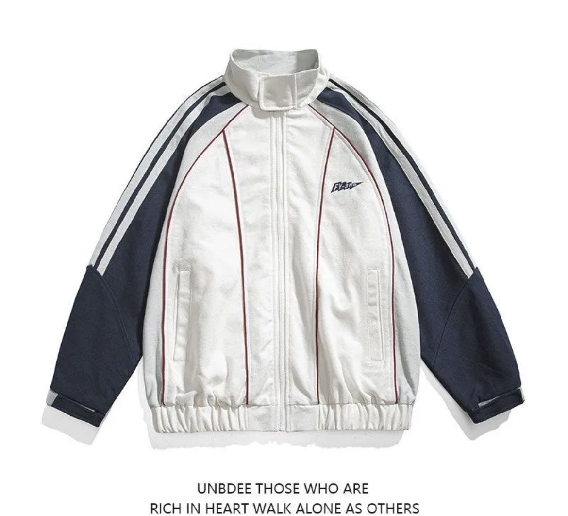 Retro strip jacket