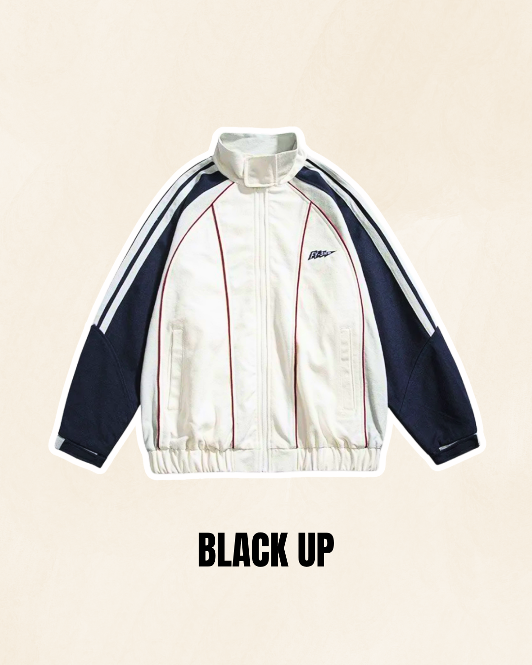 Retro strip jacket