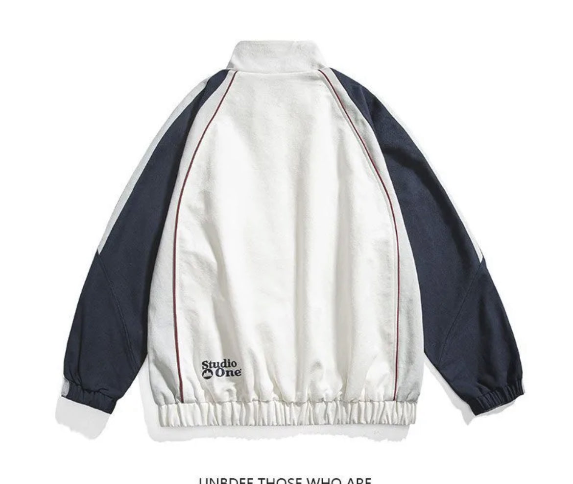 Retro strip jacket