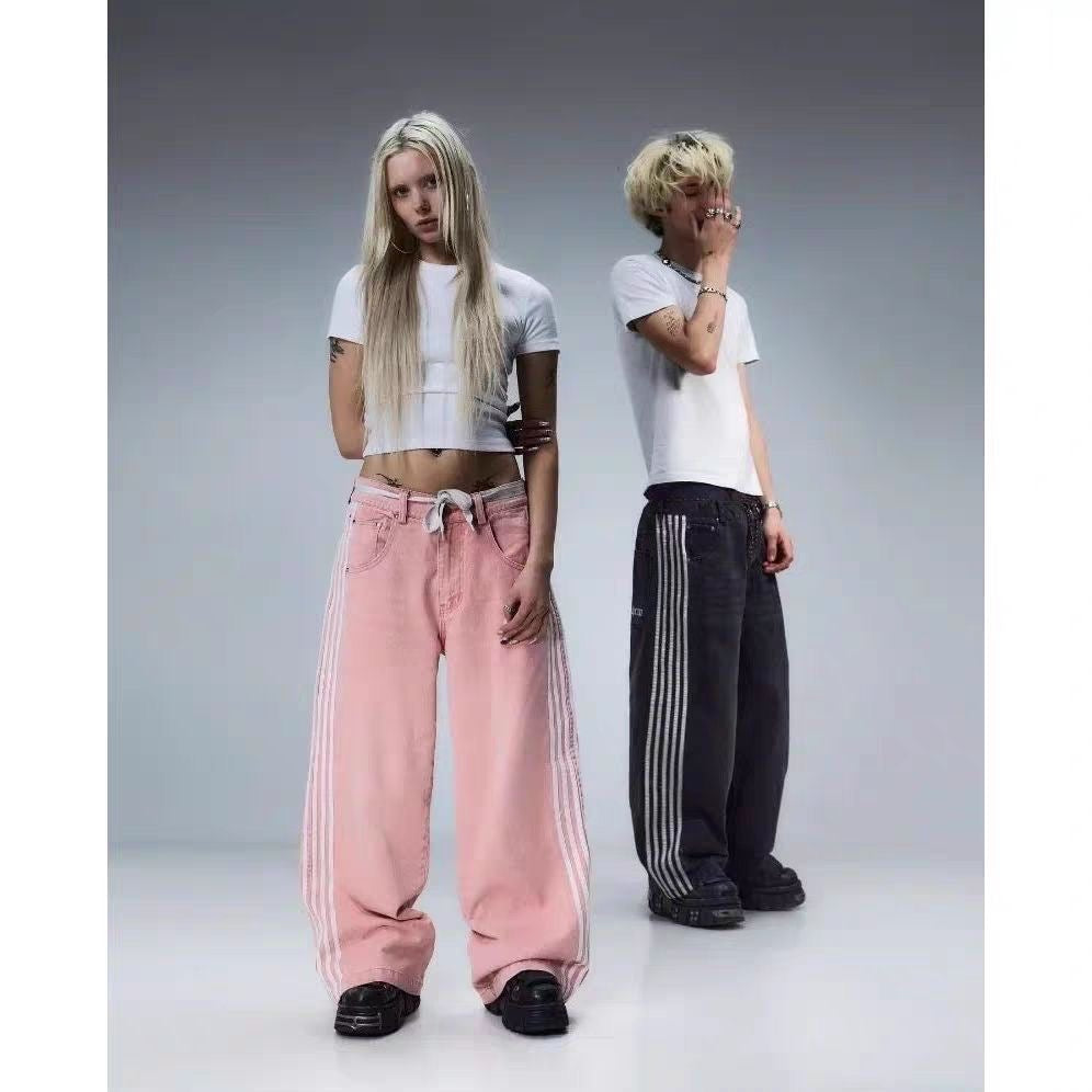Y2K harajuku black jeans